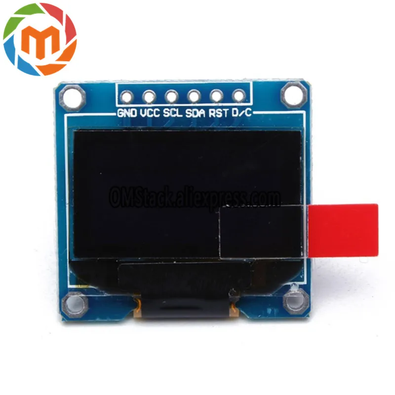 1 шт. 6Pin 0 96 дюймов SPI желтый синий ЖК дисплей модуль для Arduino OLED внутренний привод