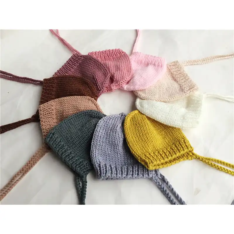 Night Sale Usd3 74 Only Enfants Accessoires Chapeau Tricote Pour Bebe Et Nouveau Ne Accessoires Photo Casquettes De Couleur Unie Pour Bebe Garcon Et Fille Bonnet Crochet Automne Hiver Bonnet De Noel Accessoires Reviews 0505