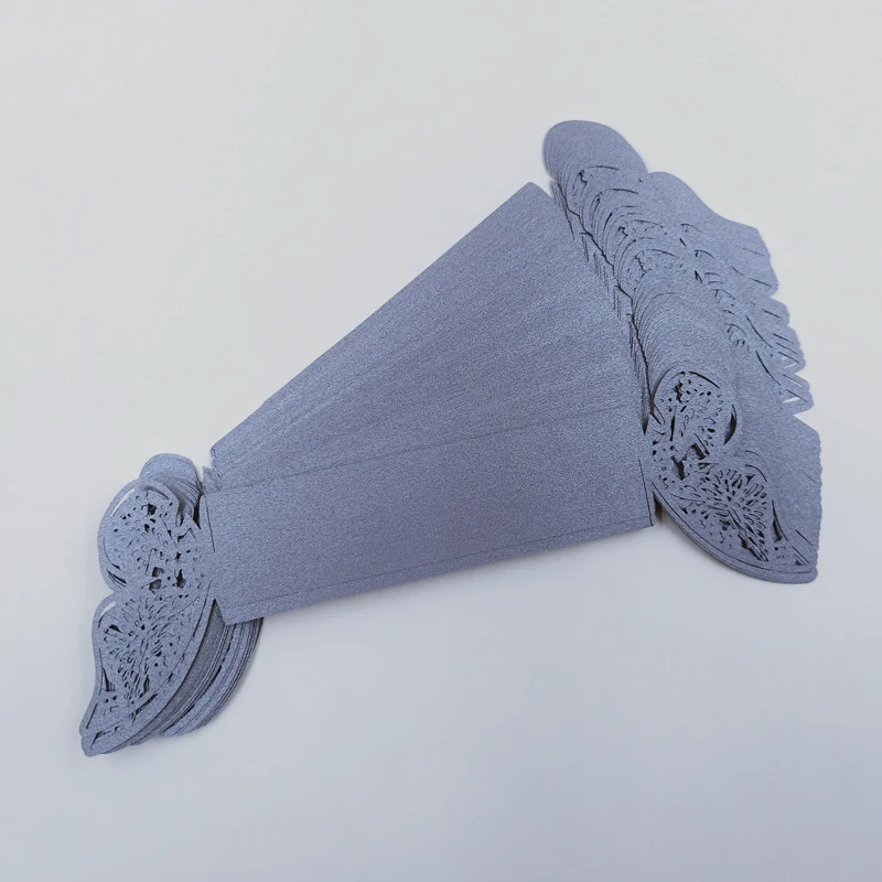 50Pieces/Lot Butterfly Style Laser Cut Porta Guardanapo Paper Napkin Rings napkins Holders Hotel Wedding Favors Table Decoration