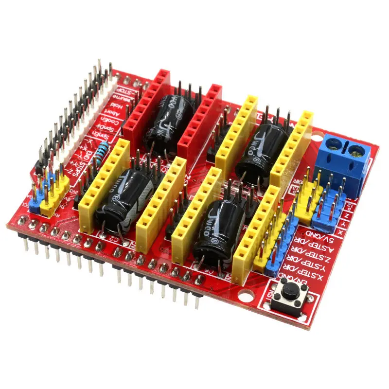 Детали для 3D принтера A4988 плата расширения драйвера ЧПУ Arduino V3 гравер принтер|board
