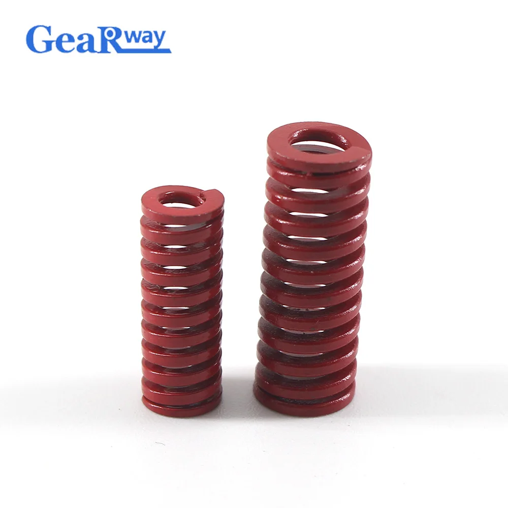 Красная пружина для штамповки Gearway Длинная форма с коэффициентом сжатия 38% TM20x60/20x6