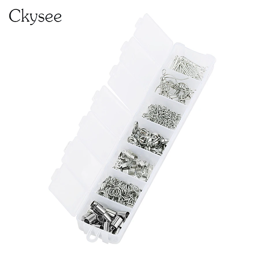 Ckysee 220 шт./кор. смешанные Diy Ювелирные изделия из нержавеющей стали Омаров