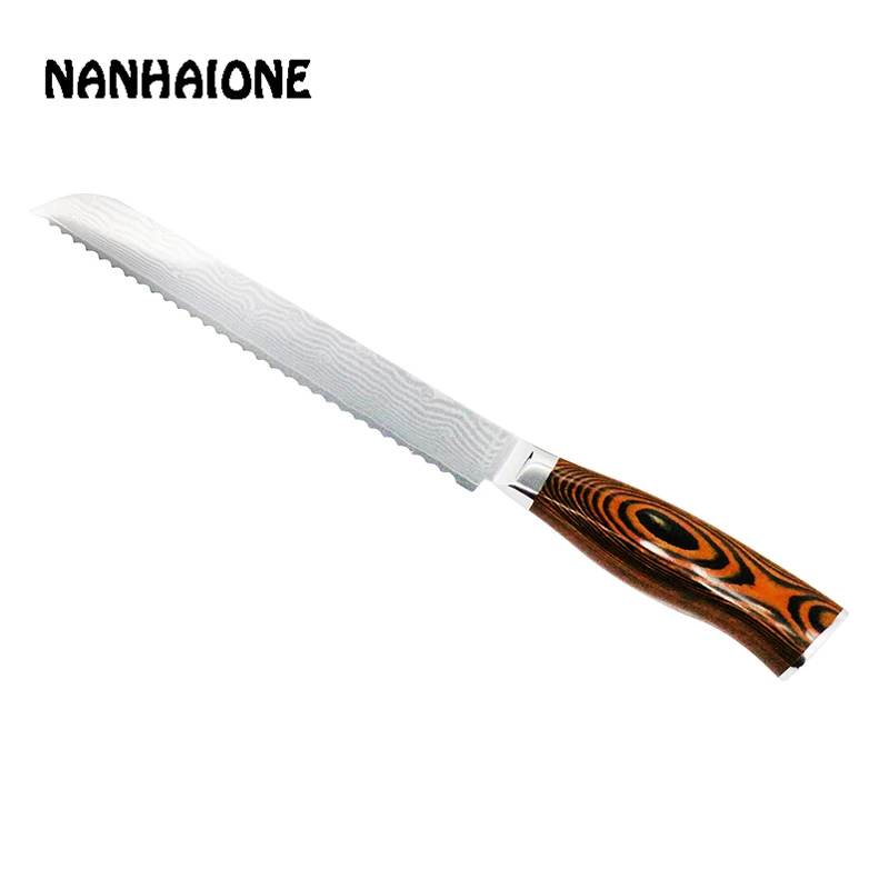 NANHAIONE Высший сорт нож для хлеба кухонные хлебобулочные Инструменты ножи с