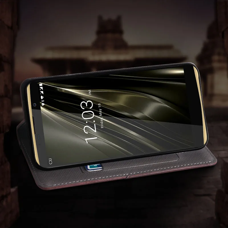 Чехол IDEWEI для Oukitel K7 power, Роскошный кожаный флип-чехол для Oukitel K7, защитный чехол для телефона