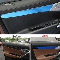 tonlinker cover stickers for geely atlas 2016 18 car styling 4 pcs stainless steel under door windows decoration covers sticker