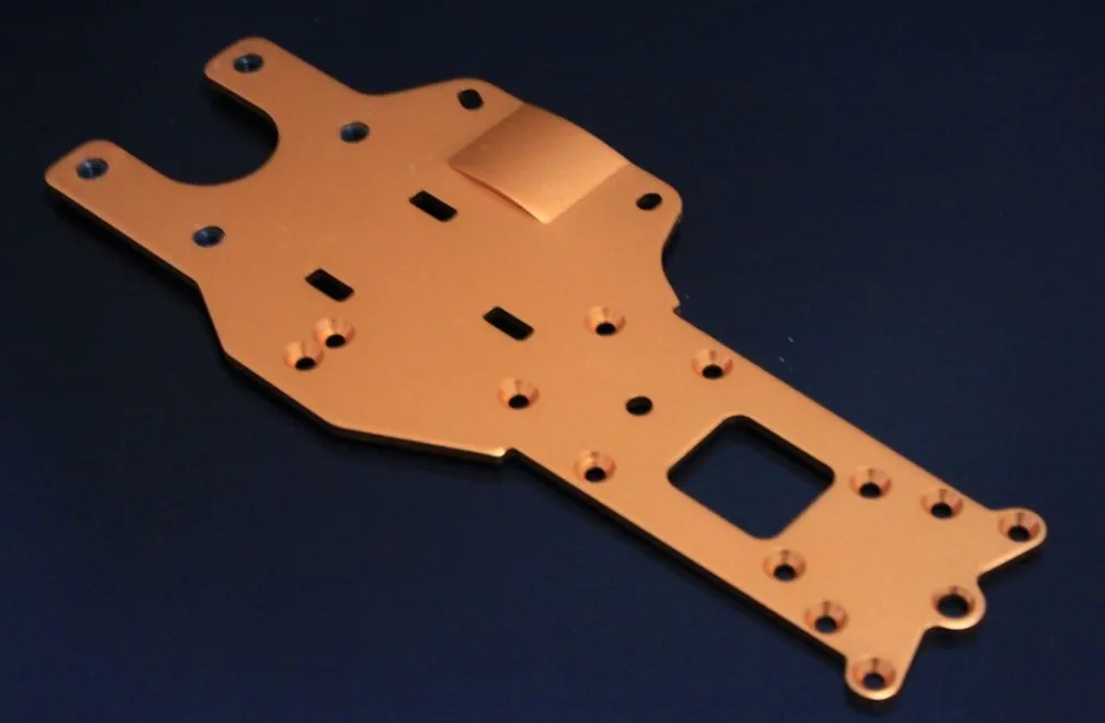 

baja Rear chassis plate oragne color A002