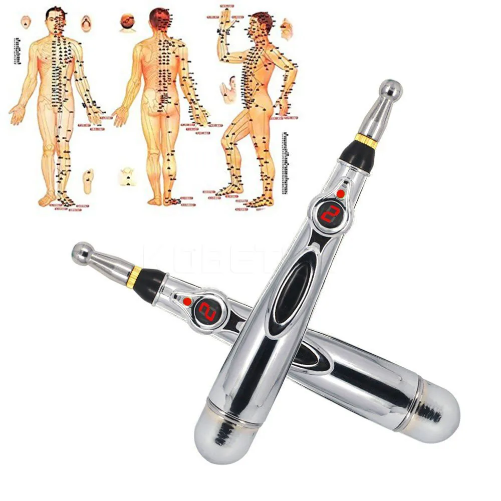 

2021 Massage Pen Electronic Acupuncture Pen Electric Meridians Laser Therapy Cure Pen Meridian Energy Pen Relief Pain Tools