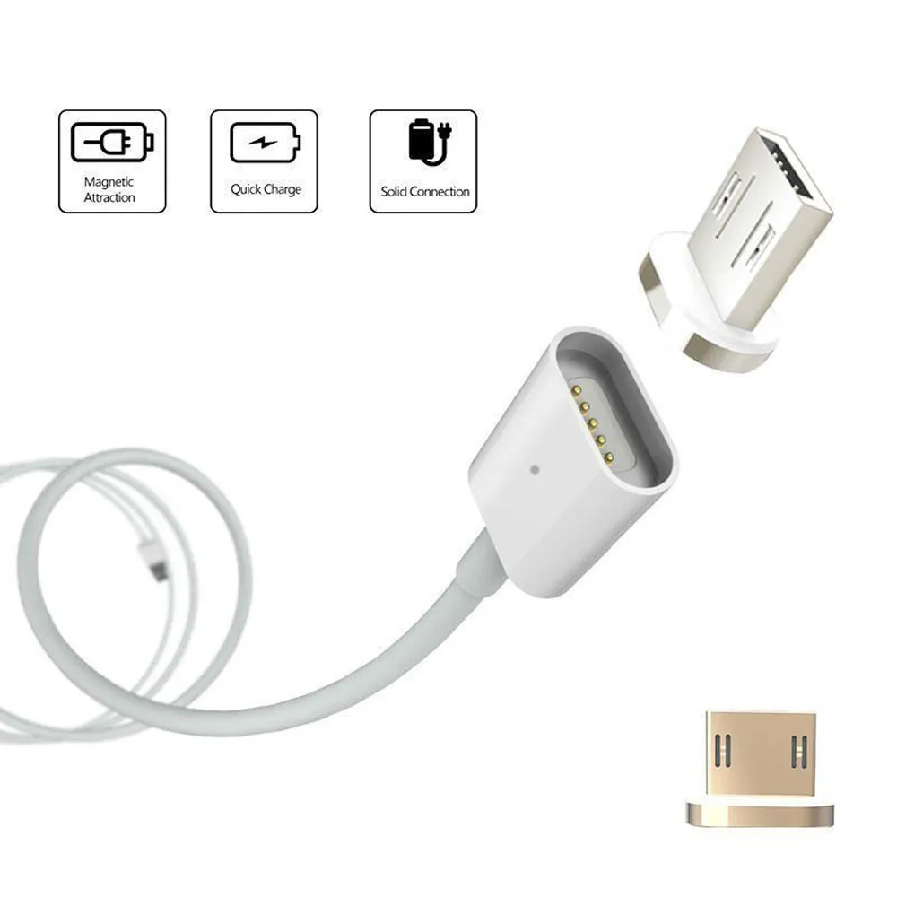 2 4 A Micro usb зарядный кабель Магнитный адаптер зарядное устройство для samsung Android LG