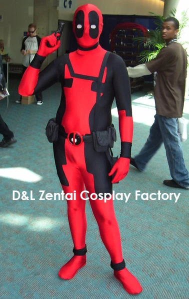 Бесплатная доставка DHL Новое поступление взрослый полный корпус красный и черный