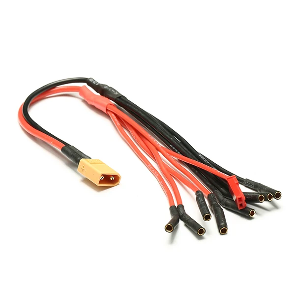 XT30 до 4X2 мм пуля w/JST ESC силовой кабель 110 для Rc модельных деталей | Игрушки и хобби