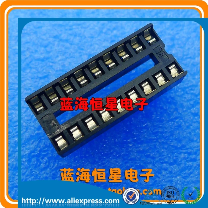 Блок микросхем 18 P держатель 18P DIP 18|ic socket|ic chipsocket ic |