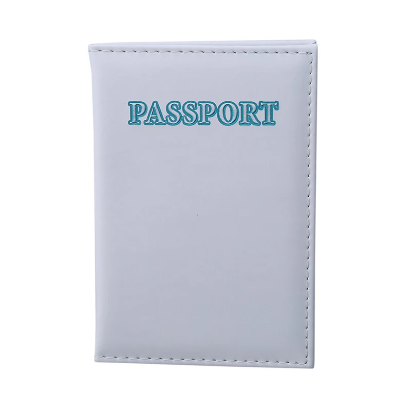 Soft Pu Leather Simple Travel Credit Card Holder New Holland Women Covers For Passport ID Document Bag | Багаж и сумки