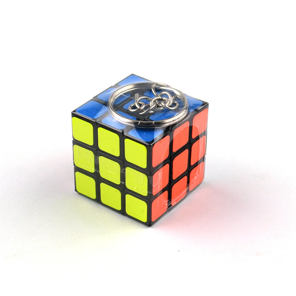 Новый магический куб 3*3*3 Мини Портативный Карманный Брелок Magico Cubo
