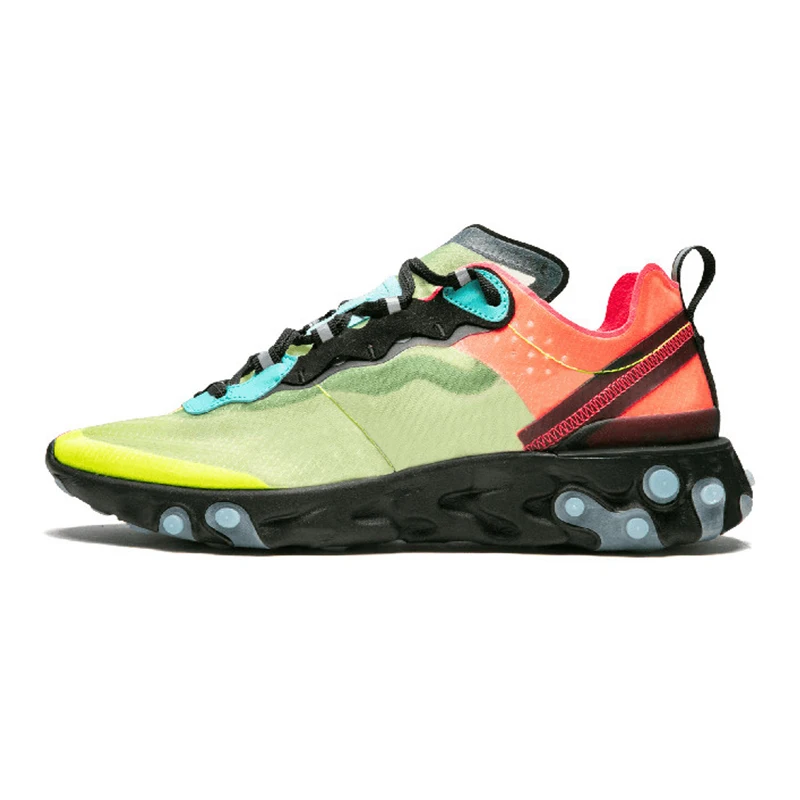 React Element 87 кроссовки для мужчин и женщин Sail Royal Tint Anthracite VOLT RACER розовые мужские кроссовки дышащие спортивные кроссовки - Цвет: Picture 4