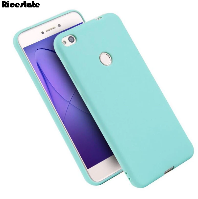 ForHuawei Honor 8 lite / P8 2017 P9 Lite прозрачный ТПУ и матовый сплошной цвет задняя крышка
