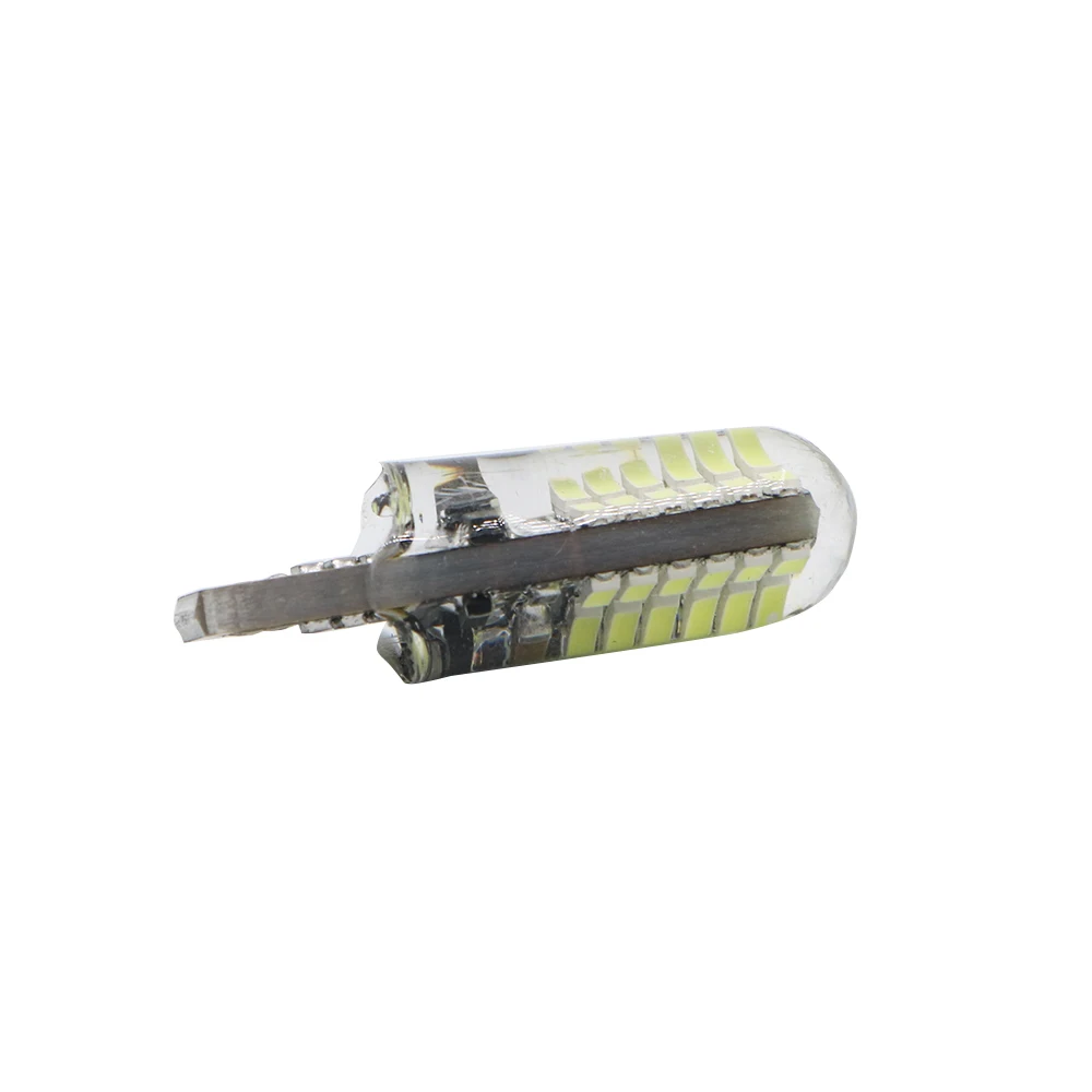YSY 100X Новый T10 W5W светодиодный силиконовый гель светильник 194 168 3014 24SMD Габаритные