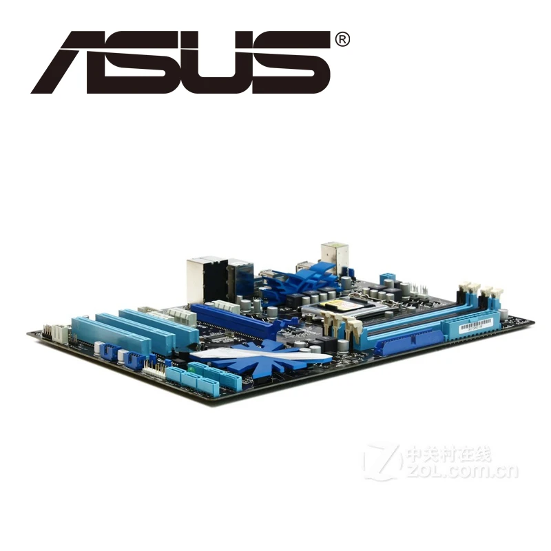 Настольная Материнская плата Asus P7H55 H55 разъем LGA 1156 i3 i5 i7 DDR3 16 ГБ ATX UEFI BIOS