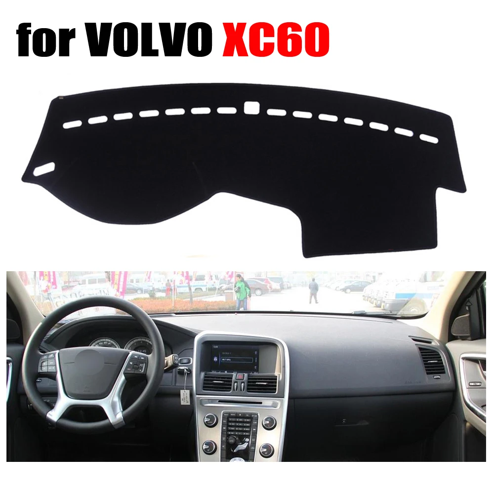 

Автомобильный коврик RKAC для приборной панели VOLVO XC60, круглый год, коврик для леворуля, автомобильный коврик для приборной панели аксессуары ...
