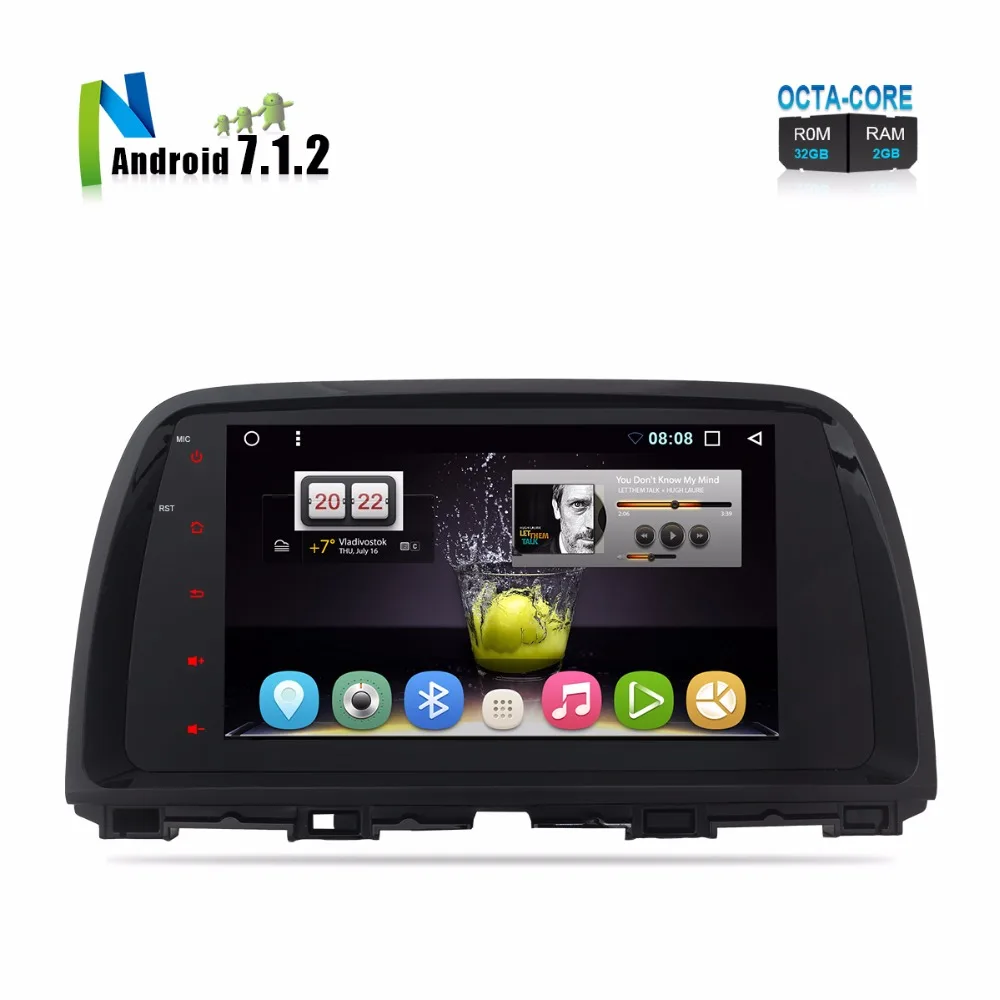 9 &quotAndroid 7 1 автомобильный стерео для Mazda CX-5 CX5 2012 2013 2014 2015 авто радио аудио и видео