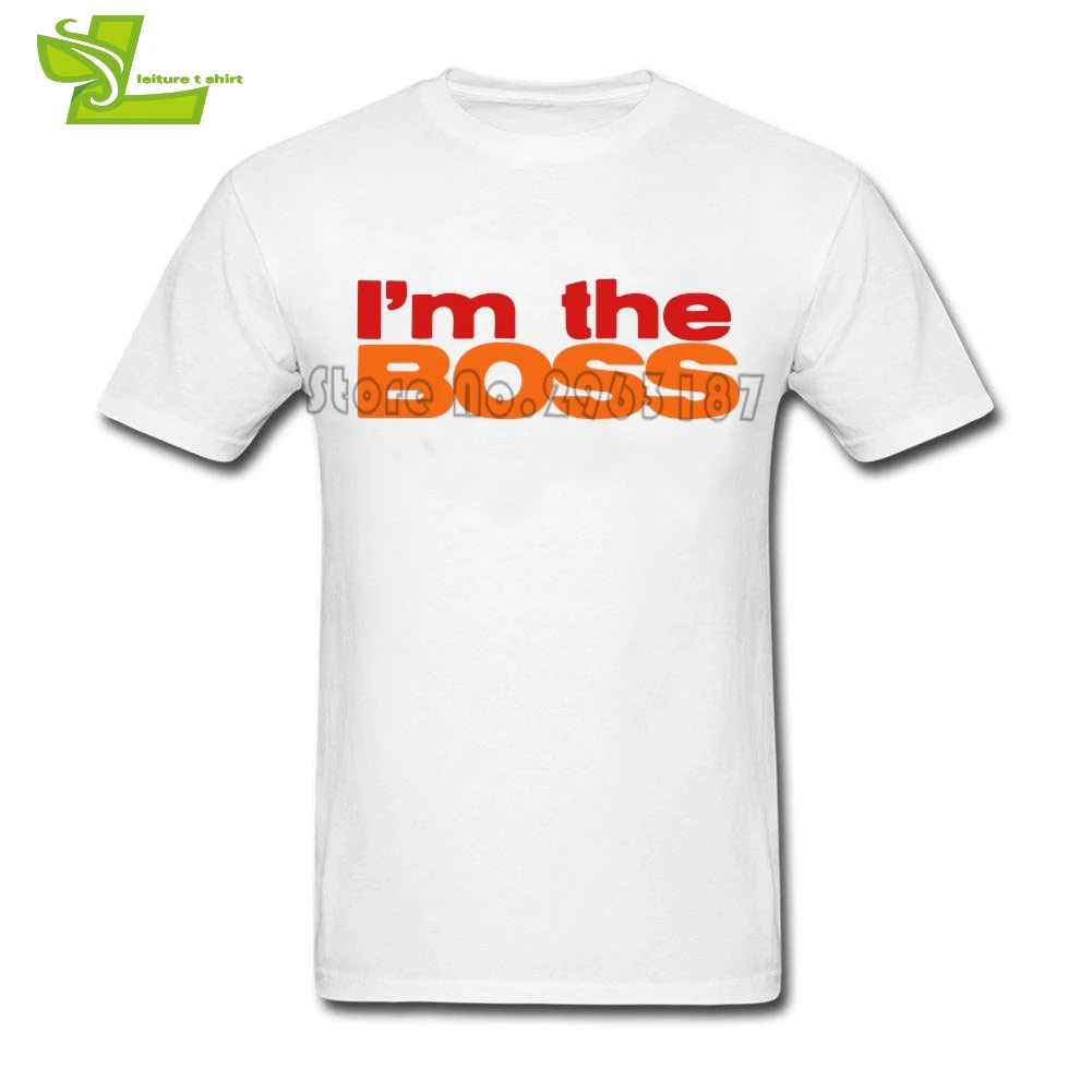 Im The Boss In Grunge футболка мужские крутые футболки с короткими рукавами Новое