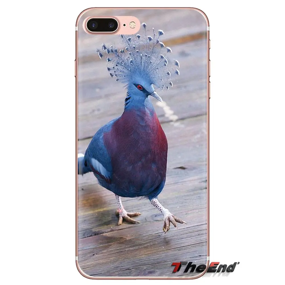 For Xiaomi Redmi 4A S2 Note 3 3S 4 4X 5 Plus 6 7 6A Pro Pocophone F1 Silicone Phone Skin Cover Pastel Pigeon Free beautiful bird |