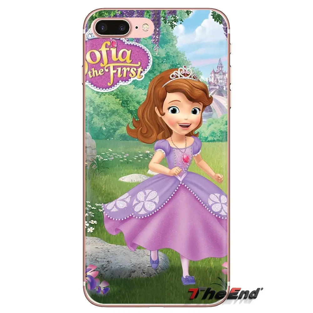 Transparent Soft Shell Covers For iPod Touch Apple iPhone 4 4S 5 5S SE 5C 6 6S 7 8 X XR XS Plus MAX Sofia the First Season 3 |