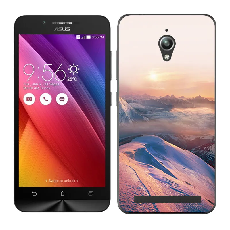 13 Защитный Мягкий чехол из ТПУ для ASUS Zenfone GO ZC500TG, 5,0 дюймов, чехол для телефона с изображением морского песка, Для ZenFone GO ZC500TG Z00VD - Цвет: 13