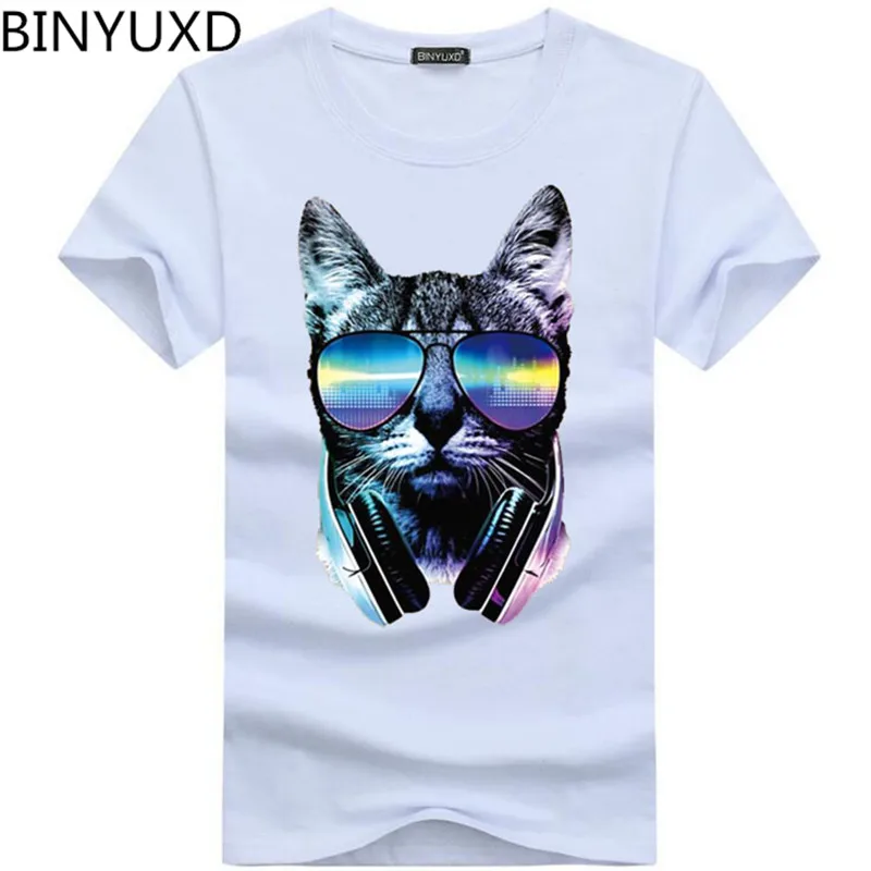 

Футболка мужская с рисунком кошки и других героев мультфильма