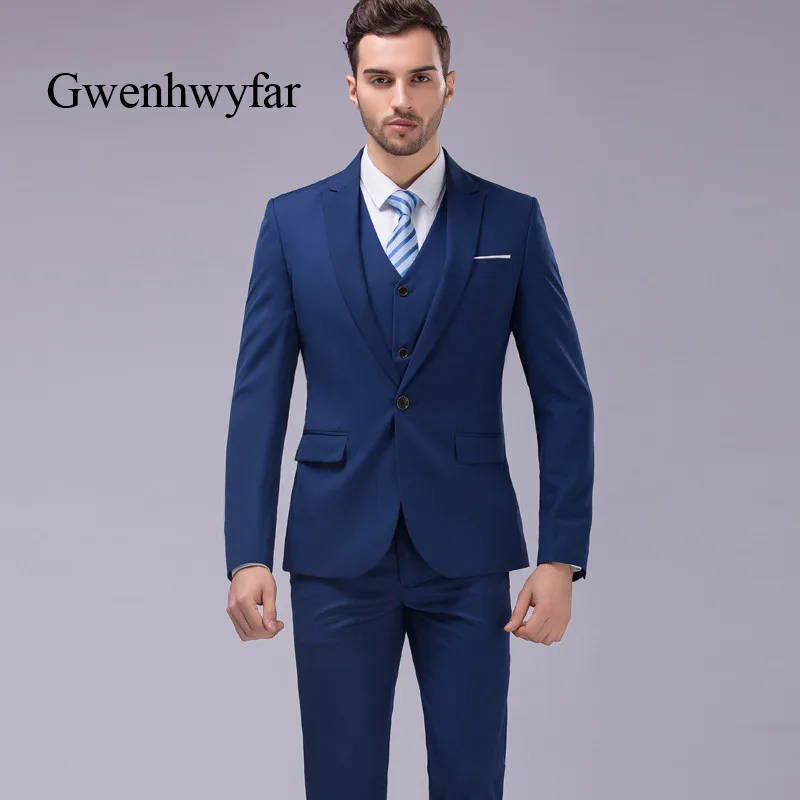 Gwenhwyfar 2018 смокинг жениха с заостренным воротником Белый/Черный/Фиолетовый