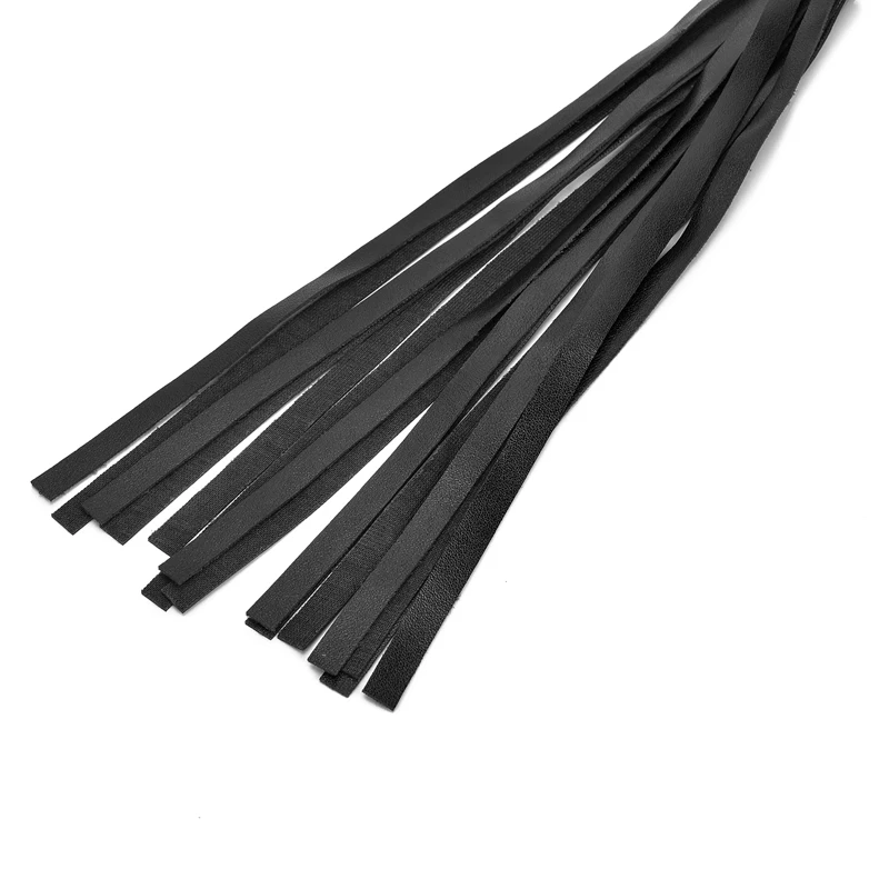 

Black Flogger Bdsm Leather Whip Slave Fetish Lash For Sex Toys for Woman Adult Games Spanking Bondage Restraints Whips