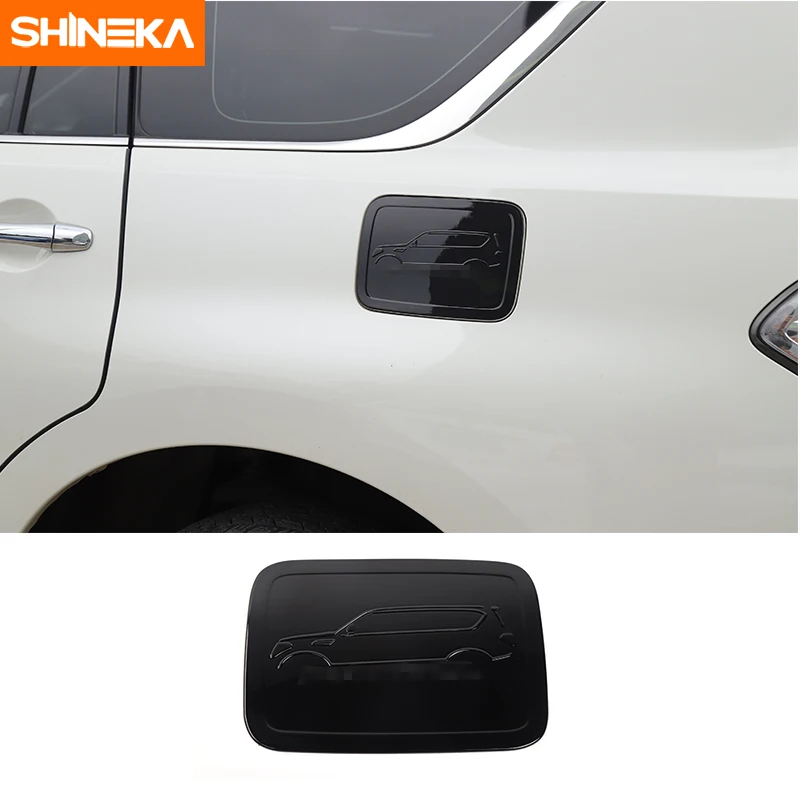 Крышка топливного бака SHINEKA для Nissan Patrol Y62 2017 + аксессуары интерьера|Наклейки на