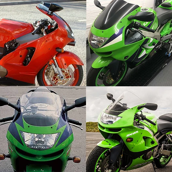 Горячая Распродажа лобовое стекло мотоцикла для Kawasaki NINJA ZX6R 636 ZX-6R 1998-1999 ZX 6R 98 99 Double