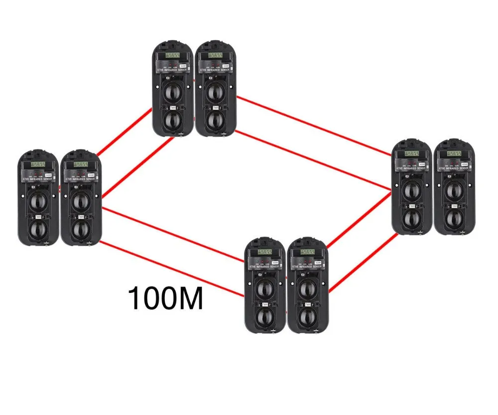 433 МГц G90B Wi-Fi GSM сигнализация 2G сигнализация с ЖК-экраном клавиатура 8 проводных 100 беспроводных зон защиты с 100 м ИК-лучом
