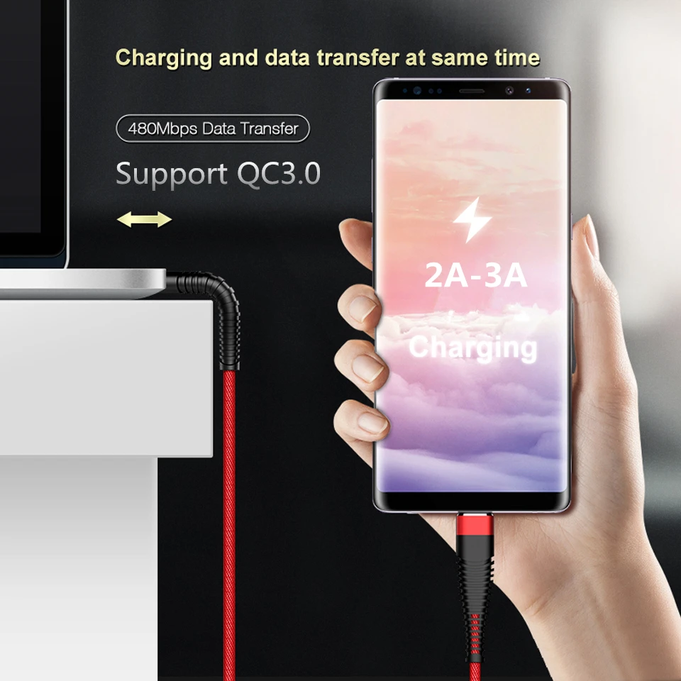 Кабель Micro Usb для быстрой зарядки Xiaomi Redmi Note 5 6 4 Pro | Мобильные телефоны и аксессуары