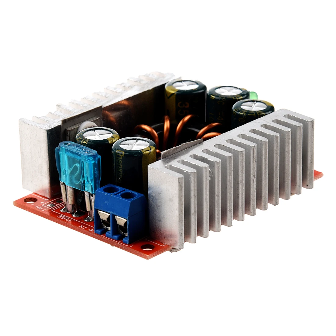 Mylb-нержавеющая горячая Распродажа DC/DC 15A Бак Регулируемая 4-32V постоянного тока 12V