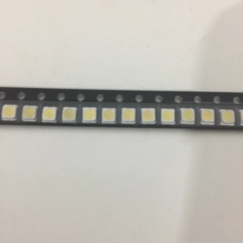 1000 шт. Samsung 3228 2828 LED SMD TV подсветка 3 в 1 5 Вт мА светодиодные бусины холодный белый