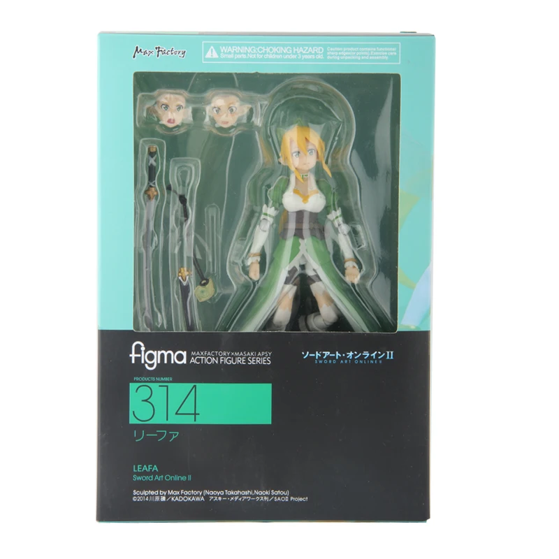 Figma 314 меч искусство онлайн LEAFA Kirigaya Suguha фигурку куклы игрушки 6 &quot15 см|Игровые