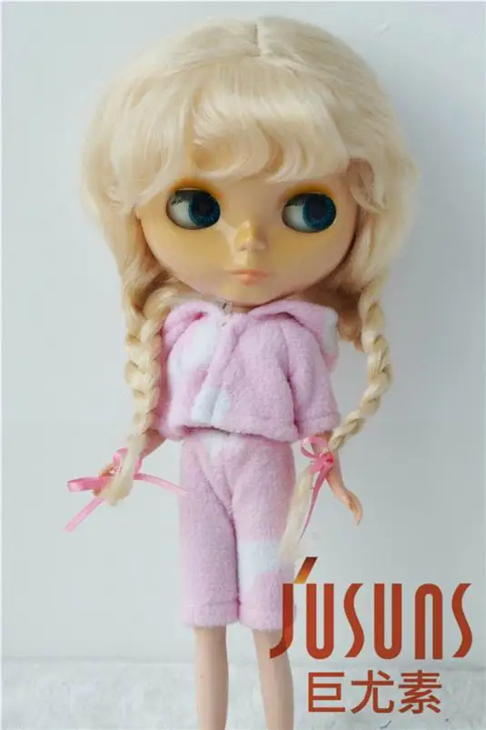 JD2031 Длинные Ангольские мохер милые Анна косы BJD кукольные парики Размер 10-11 дюймов кукольные аксессуары