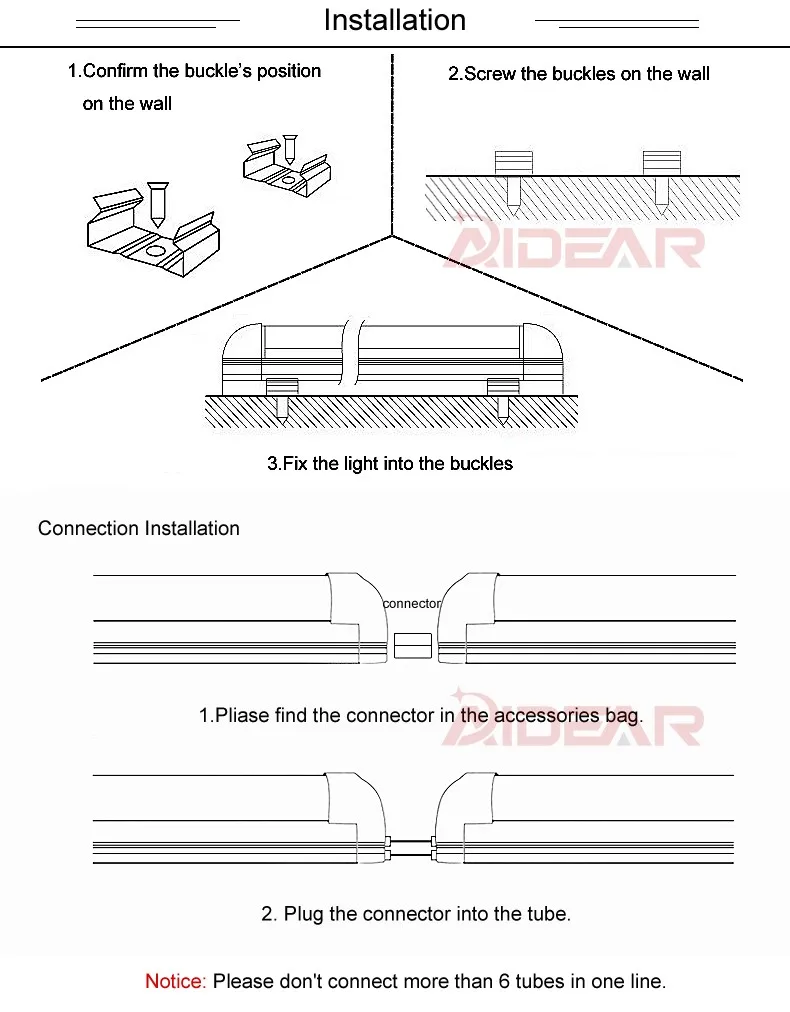 Интегрированная Светодиодная трубка T8 1200 мм 18 Вт CE Rohs 4ft по низкой цене|integrated led