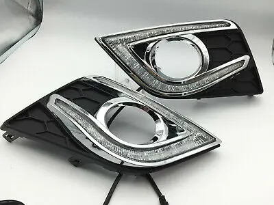 Светодиодный противотуманный светильник DRL Дневной ходовой светильник для Nissan Sentra Sylphy
