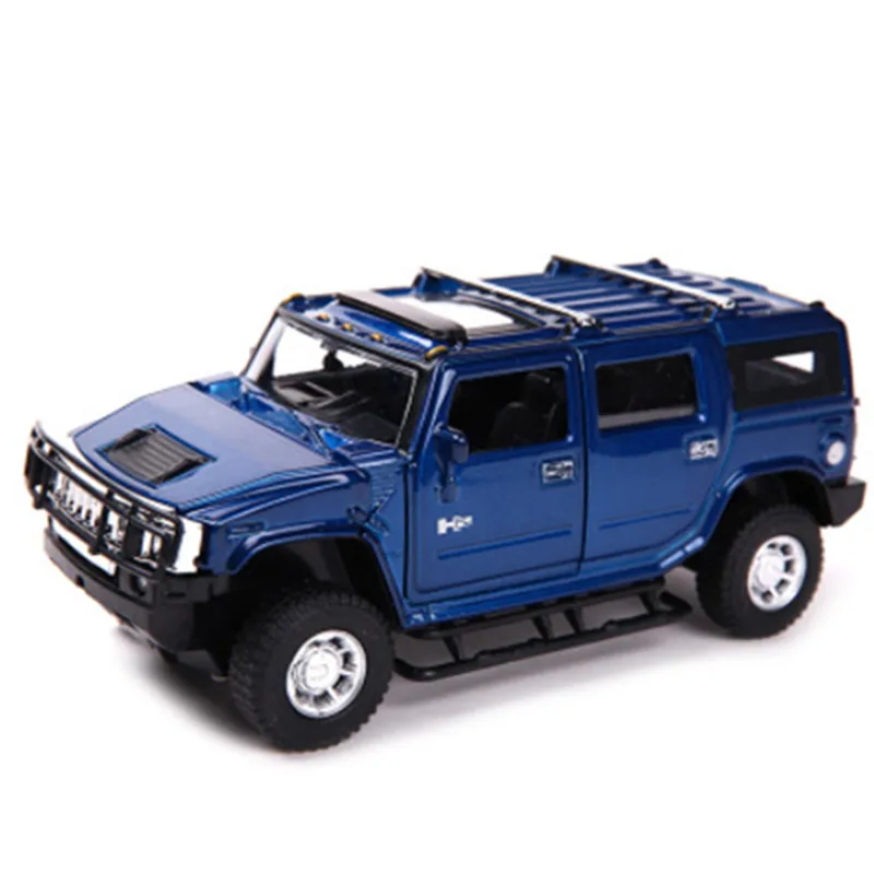 Модель автомобиля двойной лошади 1:32 модель Hummer H2 литье под давлением подарок на