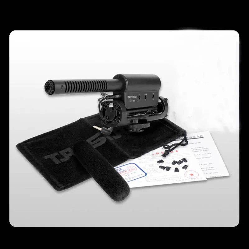 Фотография интервью Лекция дробовик запись Горячий башмак микрофон для DSLR
