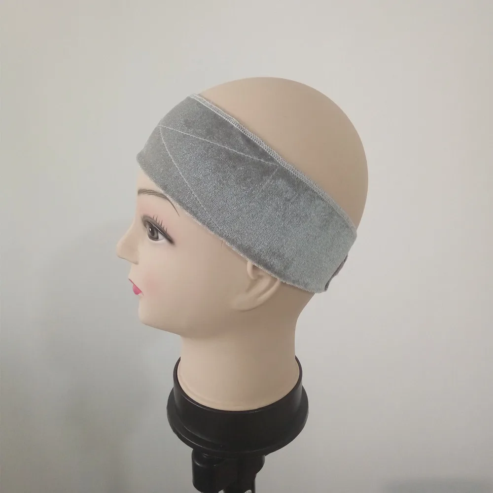 Ручная работа Нескользящая лента для парика удерживает парик шляпу или шарф с