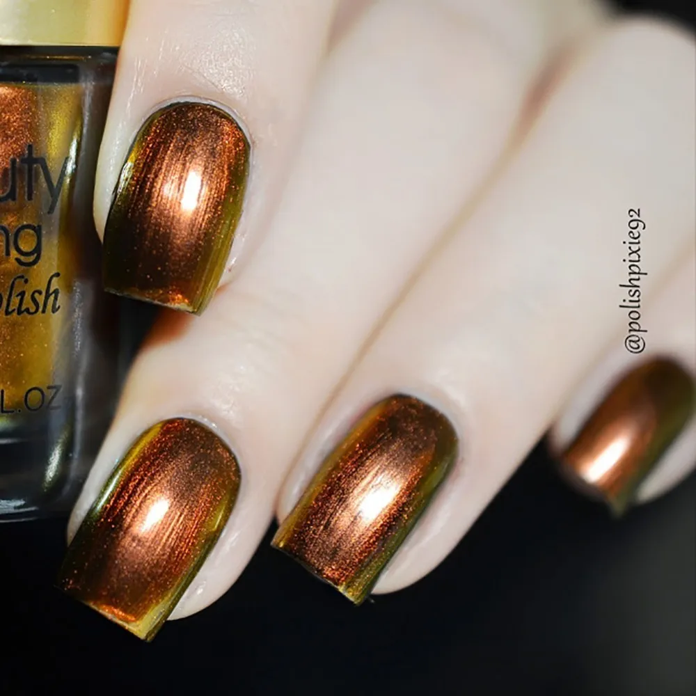 BeautyBigBang лак для ногтей 9 мл голографический синий голографический Гель-лак с блестками лак для ногтей, маникюр-лак - Цвет: 5A