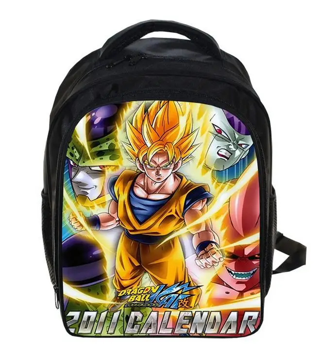 13 дюймов Детский рюкзак Dragon Ball Z рюкзак Sun Goku детские школьные сумки для мальчиков и девочек повседневные Рюкзаки студенческая сумка Mochila