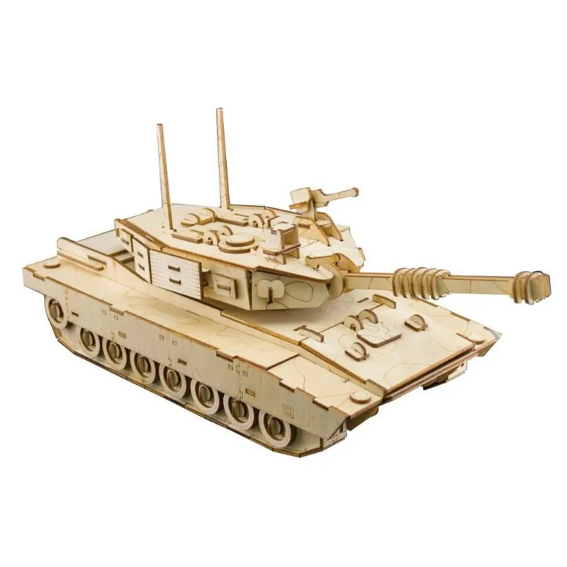 Новая сборка DIY обучающая игрушка 3D деревянная модель Пазлы для детей Подарки M1