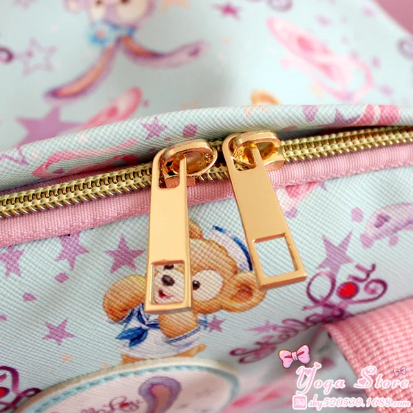 Duffy Bear/новый рюкзак для друзей stellalou Rabbit Детский из искусственной кожи с
