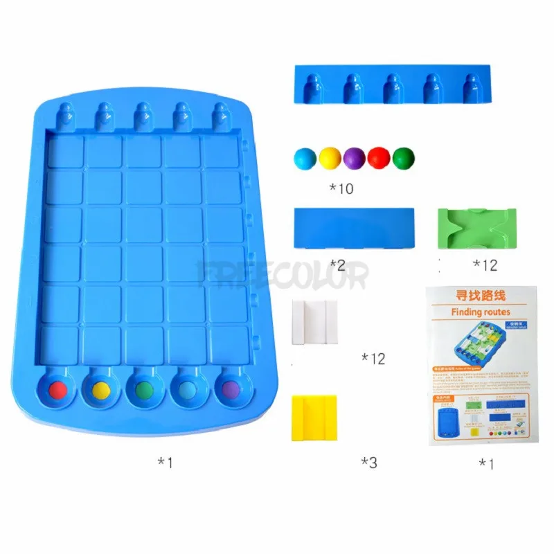 Игра Головоломка Путешествия для строительства пути настольная игра с