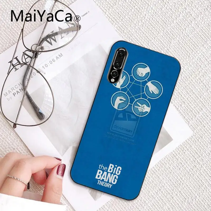 Maiyaca Теория большого взрыва Красочный милый чехол для телефона Huawei P9 P10 Plus Mate9 10