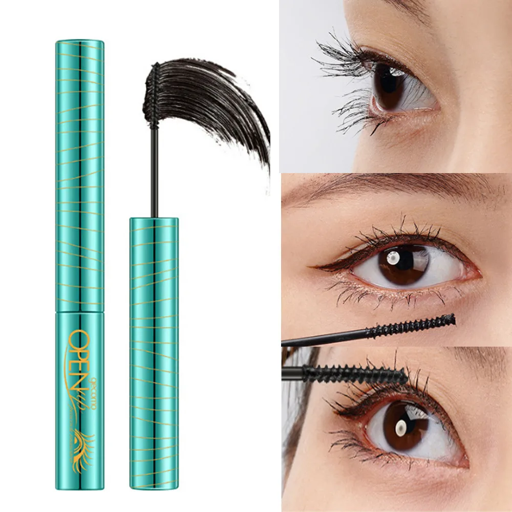 Новинка 4D шелковое волокно Тушь для ресниц водоСТОЙКАЯ Rimel 3d тушь наращивания